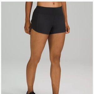 Black Lululemon Shorts Size 4